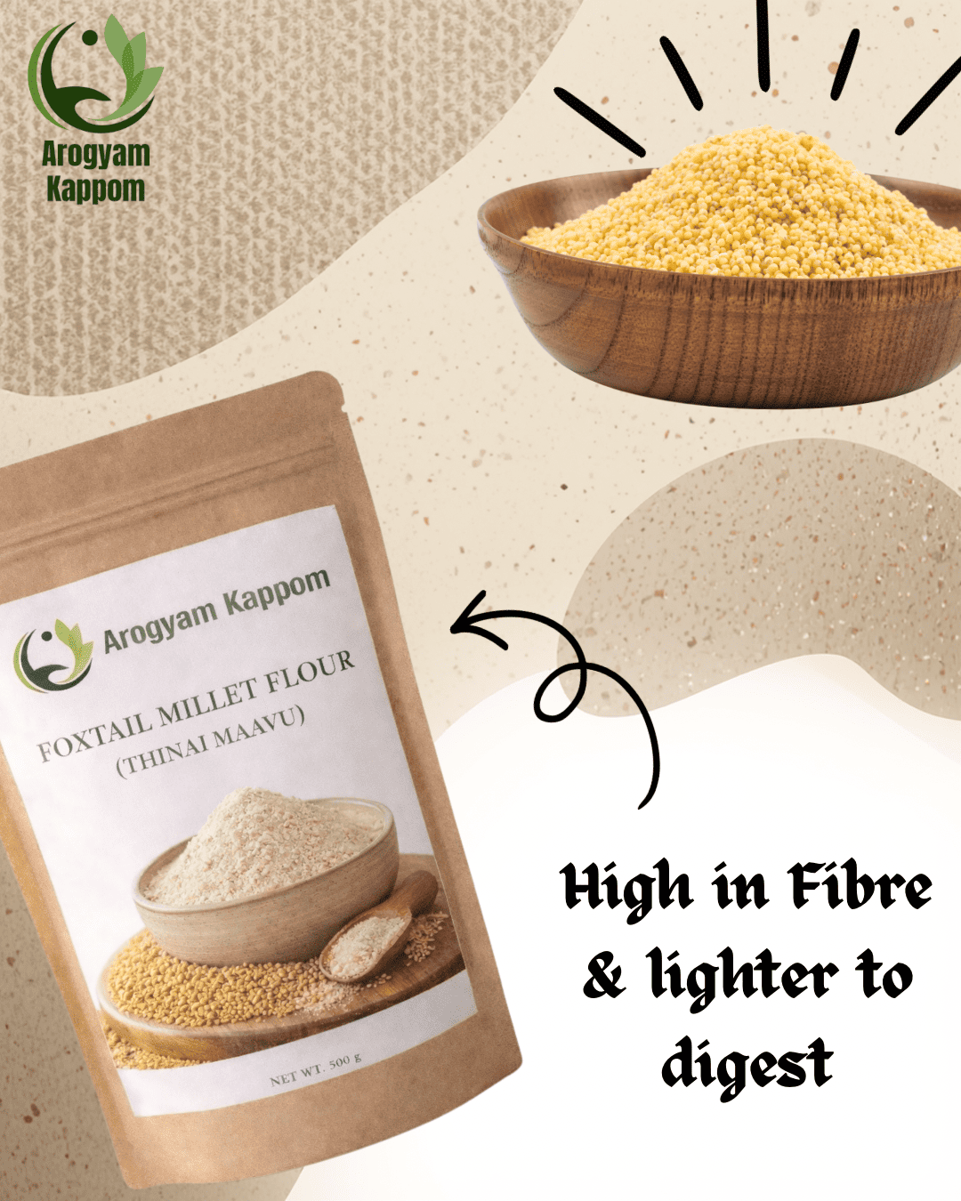 Foxtail Millet Flour - 500g